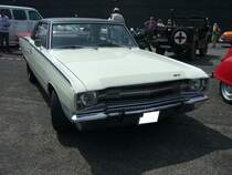 Dodge Dart GT des Modelljahres 1969. Dieses  Midsize-Sportcoupe  verkaufte sich in diesem Modelljahr 20.914 mal. Das Modell war mit etlichen Sechszylinderreihen- und V8-Motoren in der Bandbreite von 3682 cm³ und 147 PS bis 6286 cm³ und 335 PS lieferbar. Oldtimertreffen an Mo´s Bikertreff in Krefeld am 27.06.2021.
