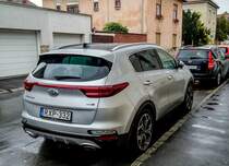 Rückansicht: Kia Sportage GT Mk4 (QL), gesehen in 10.2020.