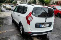 Rückansicht: Dacia Lodgy, gesehen in 10.2020.