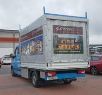 =MB Sprinter von Holzbau GUTMANN, gesehen im April 2021.