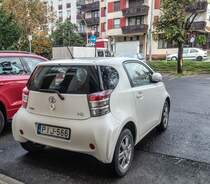 Rückansicht: Toyota IQ. Foto: Oktobar, 2020.