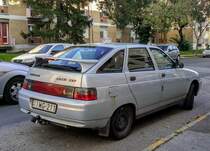 Rückansicht: Lada 112. Foto: Oktobar, 2020.