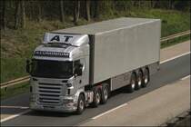 SCANIA R620 \8/ von AT Aluminium Transport GmbH. (15.04.2009)
