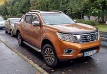 Nissan Navarra in Savannah Orange. Foto: Oktober, 2020.