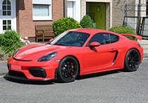 Porsche 718 Cayman GT 4 bei Euskirchen - 17.06.2021