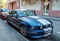 Ford Mustang Mk5, gesehen in Oktober, 2020.