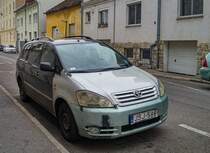 Toyota Corolla Verso in April 2021