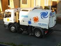 20.04.2009: Der MB ATEGO ist gerade einem Auto ausgewichen.