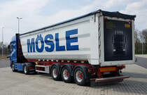 =DAF XF der Firma  MÖSLE  rastet auf dem Autohof Fulda-Nord im April 2021