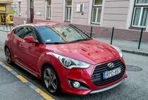 Hyundai Veloster, fotografiert in Oktober, 2020.