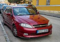 Chevrolet Lacetti WTCC Street Edition in der Farbe Red Rock, erwischt in Oktober 2020.