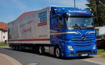 =MB Actros von SCHÜßLER-Transporte steht im Mai 2021 in Petersberg-Marbach
