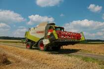LU Mäser Claas Lexion 540 am 23.07.21 in der Wetterau
