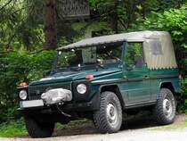 STEYR-PUCH-G mit Frontseilwinde ausgerüstet, bereit für die nächste Ausfahrt; 210613