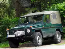 STEYR-PUCH-G mit Frontseilwinde ausgerüstet, bereit für die nächste Ausfahrt; 210613