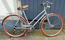 Diamant-Damensportrad mit 5-Gang-Schaltung von 1963, aus der damaligen DDR, fast original restauriert, Juli 2021