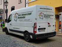 =Renault Master der Firma HOHMANN, gesehen im Mai 2021 in Hünfeld