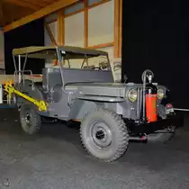 Im Flieger-Flab-Museum Dübendorf war Anfang September 2011 dieser Willys Jeep M38A1 der schweizerischen Luftwaffe zu sehen.