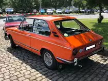 Heckansicht eines BMW 2000 Touring. BMW 02 Treffen in Essen-Kupferdreh am 25.07.2021.