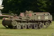 Ein aus französischer Produktion stammender Schützenpanzer AMX-VCI mit russischem Stern, so gesehen im Juni 2016 in Leeuwarden.