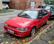 Toyota Corolla E100 in November 2020