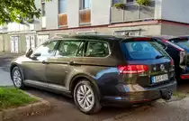 Rückansicht: VW Passat B8 Variant in Oktober 2020.