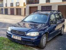 Diesen Opel Astra G Caravan habe ich in Oktober 2020 gesehen.