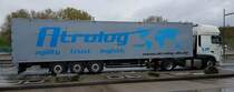 =DAF XF-Sattelzug von ATRULOG rastet im Mai 2021 an der A 5