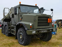 Ein Oshkosh TAR (Tactical Air Refueler) war Mitte Juli 2017 in Fairford ausgestellt.