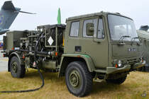 Dieser Leyland DAF T244 war Mitte Juli 2017 in Fairford ausgestellt.