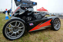 Ein GG Quadster war Mitte Juli 2017 in Fairford zu sehen.