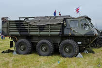 Dieser Alvis Stalwart war Mitte Juli 2017 in Fairford ausgestellt.