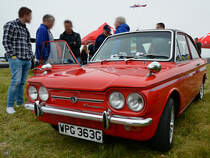 Ein Sunbeam IMP Sport war Mitte Juli 2017 in Fairford zu sehen.