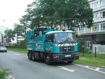 MAN 26-414 2000Turbo Kanalisation-Wagen der Stadt Dortmund