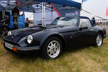 Ein TVR der S-Serie war im Juli 2017 in Fairford ausgestellt.