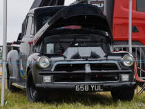 Dieser Chevrolet 3600 PickUp war Mitte Juli 2017 in Fairford ausgestellt.