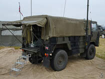 Ein Land Rover 101 FC Mitte Juli 2017 in Fairford.