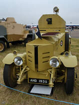 Ein von Rolls-Royce auf Basis des Silver Ghost im Jahr 1914 entwickelter Panzerwagen war Teil der Ausstellung im Juli 2017 in Fairford.