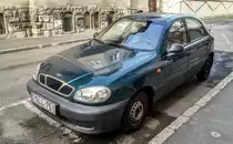 Fünftürer Daewoo Lanos in Dezember 2020.