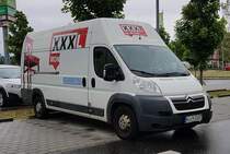 =Citroen Jumper vom XXXL-Montageteam gesehen im Mai 2021 in Wiesbaden