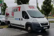 =Citroen Jumper vom XXXL-Montageteam gesehen im Mai 2021 in Wiesbaden