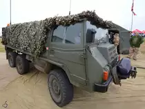 Ein Steyr-Puch Pinzgauer Typ 712M 6x6 Mitte Juli 2017 in Fairford.