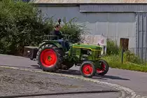 Deutz F 2L 612, Bj 1956,gesehen nahe Wiltz. 07.2021