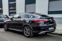 Rückansicht: Mercedes-Benz GLC Coupé in Oktober 2020.