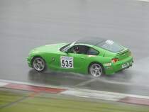 Was f�r ein Wetter. Das Bild stammt vom 2. VLN Lauf am N�rburgring am 18.04.2009