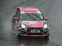 Frauenpower! Dieser Fiesta wurde von einem reinen Frauenteam gefahren. Die M�dels waren ganz sch�n fix unterwegs. Das Bild stammt vom 18.04.2009