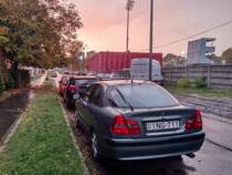 Rückansicht: Mitsubishi Carisma (10.2020)