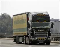 SCANIA TOPLINE (vermutlich R500 \8/) der Spediton WILSHUSEN