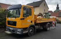 =MAN TGL 8.220 als Mietfahrzeug von Baumaschinen-SCHMITT, 05-2021