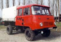 Robur mit langem F�hrerhaus, hier beim Dampfloktreffen in Sta�furt.